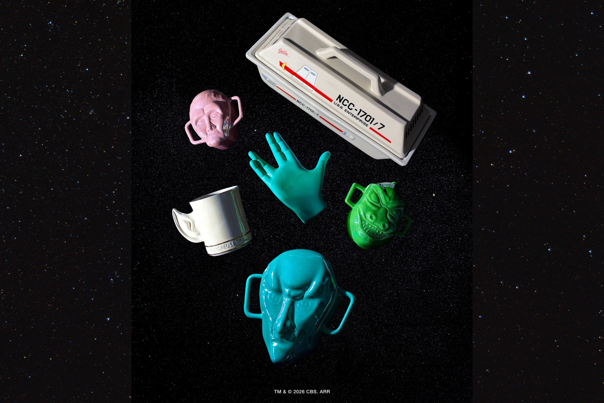 Le Creuset x Star Trek&trade; Limited-Edition Collection